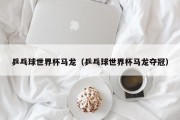 乒乓球世界杯马龙（乒乓球世界杯马龙夺冠）