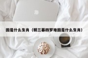 圆是什么生肖（朝三暮四梦难圆是什么生肖）